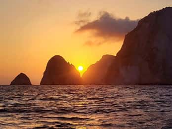 Zante: crociera al tramonto a Mizithres con nuoto e tartarughe