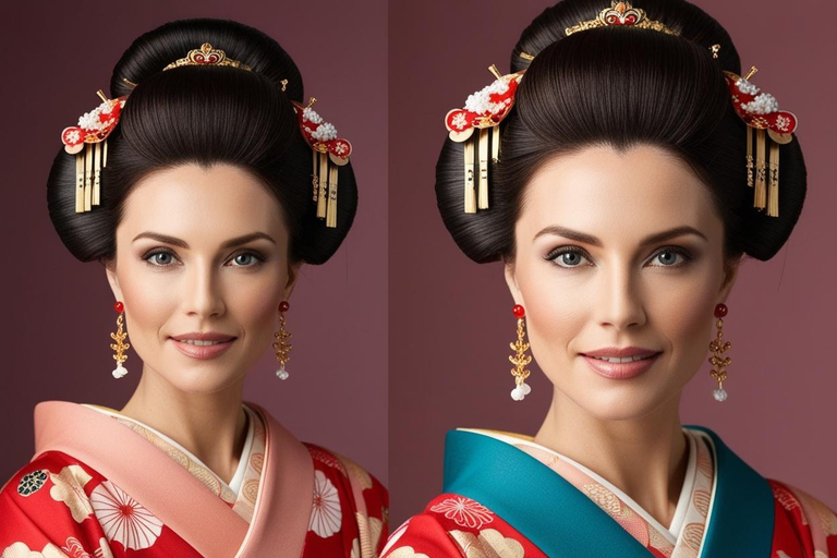 Yokohama: Japansk nagel- och hårstyling, sminkning, kimonouthyrningJapansk nagel