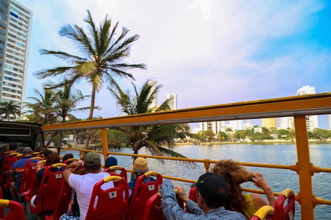 Cartagena: CITYTOUR ALL DAY, HOP ON HOP OFF AT ANY POINTCartagena: Discover emblematic places by double-decker bus