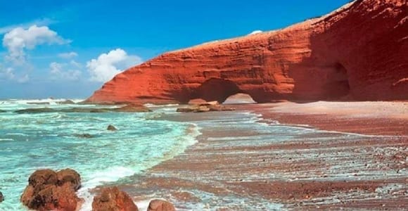 From Agadir: Legzira Beach & Tiznit Day Trip with Lunch