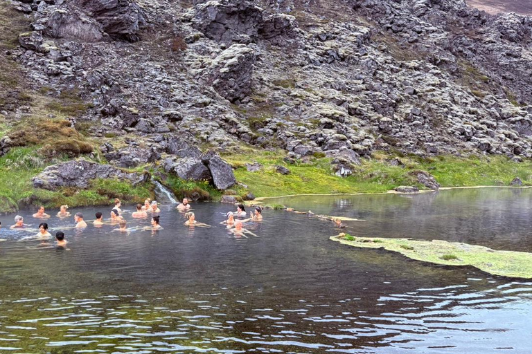 Reykjavik: Landmannalaugar 4x4 Minibus & Hot Spring Tour