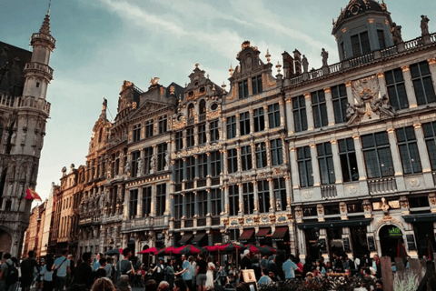 Bruxelles : Visite à pied de 3 heures des lumières de Noël et des marchés