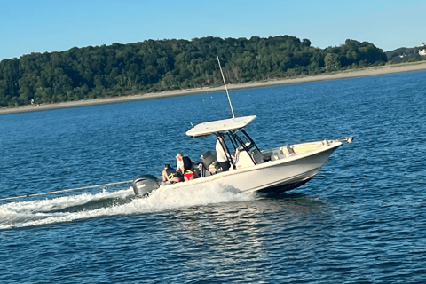 T/T Trilogy - 24&#039; Family SportsmanBarco de pesca familiar de 24 polegadas