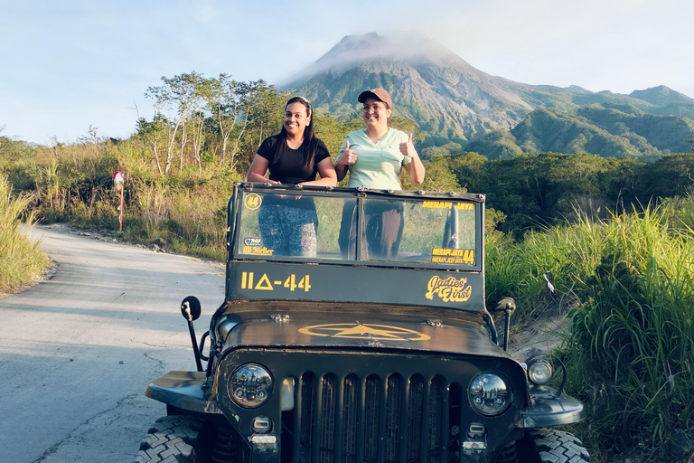 Yogyakarta : 3 - Heures Mont Merapi Jeep guidée avec prise en charge