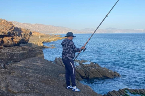 A day&#039;s fishing on the Atlantic coast (transport + lunch included)