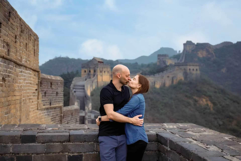 Beijing: Great Wall Photoshoot at Sunrise or Sunset Jinshanling: Professional Photographer Shoot Only