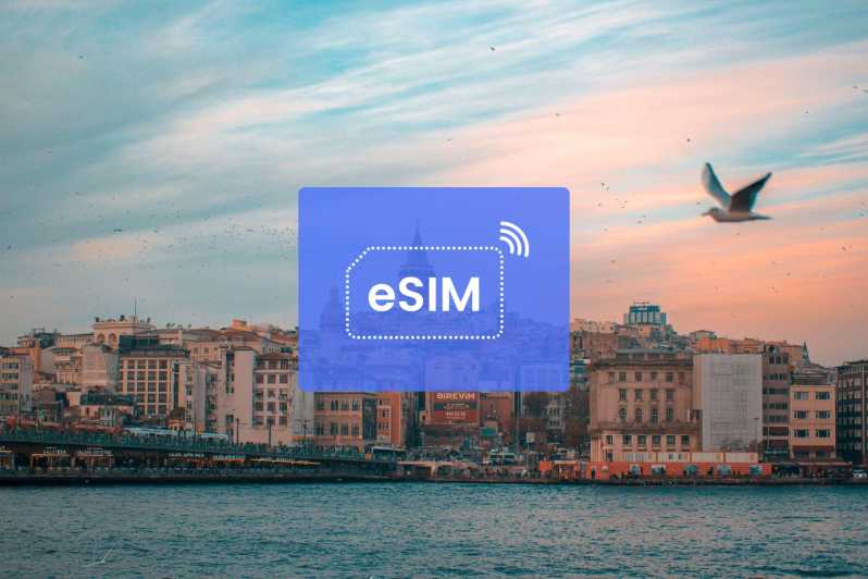 Стамбул: Турция и Европа eSIM-роуминг мобильных данных