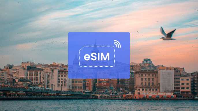 Istanbul: Turkey and Europe eSIM Roaming Mobile Data