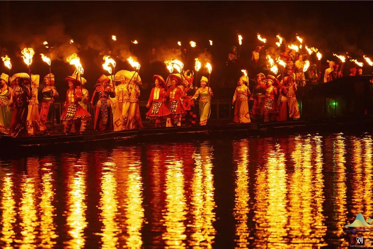 Guilin: Impression of Sanjie Liu Show Ticket A1 Tickets: Highest section with covered seating.