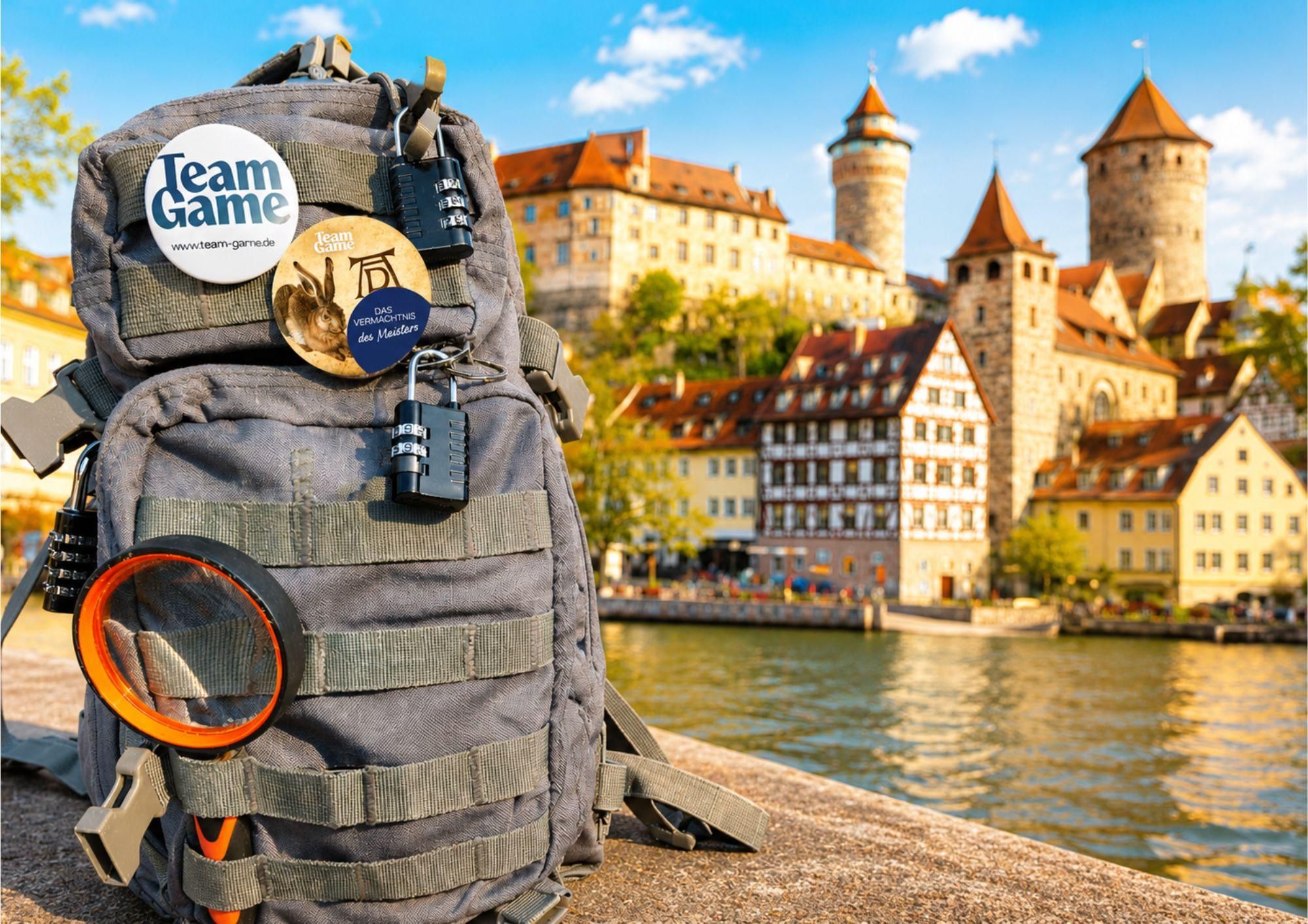 Outdoor Exit Tour mit Rätsel-Rucksack Nürnberg: Das Vermächtnis d. Meisters