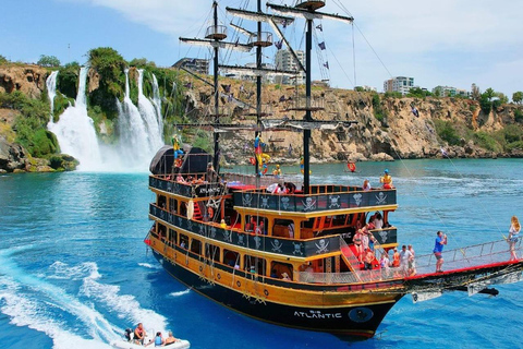 Antalya: Full-Day Lara Pirate Boat Trip with Lunch & Drinks Tour with Hotel Transfer
