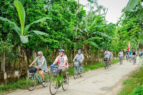 Demi-journée à la campagne en bicyclette depuis la ville de HueVisite privée