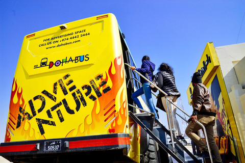 Monster Bus Wüstensafari mit Tagespass im Al Majles Resort