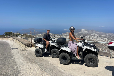 Santorini Panoramic ATV tour - Blue Domes & Volcanic Heights