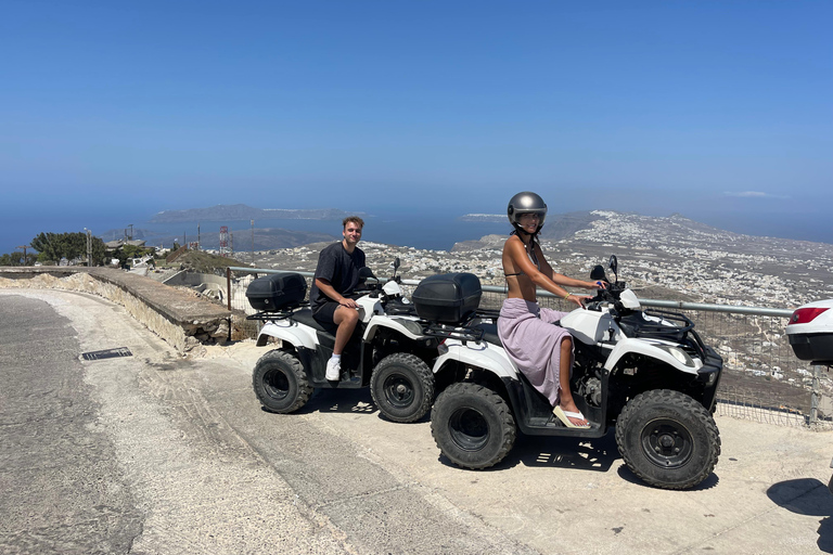 Santorini Panoramic ATV tour - Blue Domes & Volcanic Heights