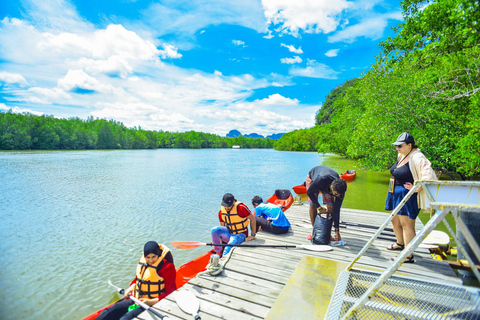 De Krabi: Aventura de caiaque de dia inteiro na caverna do mar de Bor Thor