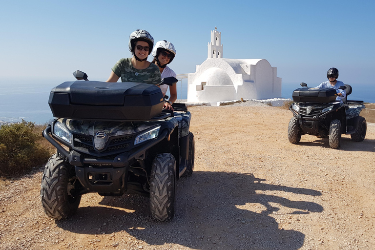 Santorini: Wycieczka ATV i Muzeum Zaginionej Atlantydy