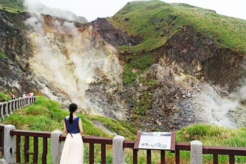 Podwórko Tajpej — jednodniowa wycieczka do Parku Narodowego Yangmingshan9-godzinna podróż {czteroosobowy samochód służbowy}