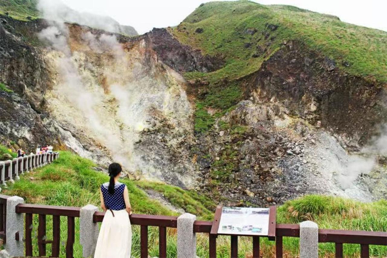 Podwórko Tajpej — jednodniowa wycieczka do Parku Narodowego Yangmingshan9-godzinna podróż {czteroosobowy samochód służbowy}