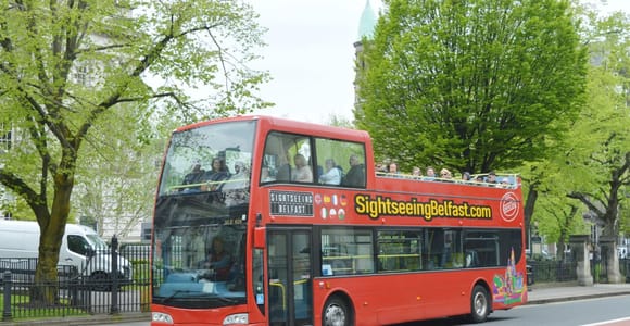 Belfast: Hop-On Hop-Off Belfast Open Top Bus Tour