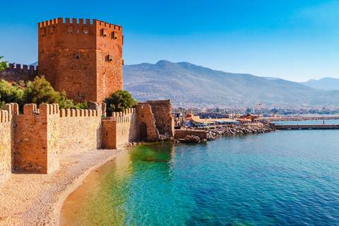 Alanya: Sunrise Kayaking with Views of Castle & Red Tower