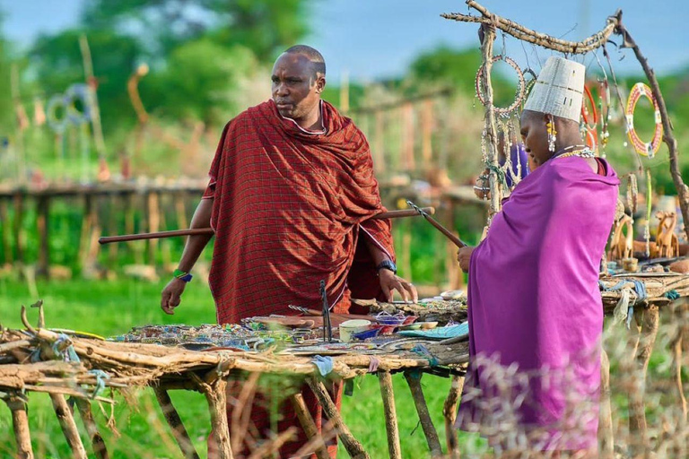 Day tour to Makuyuni Wildlife Park with Maasai village visit