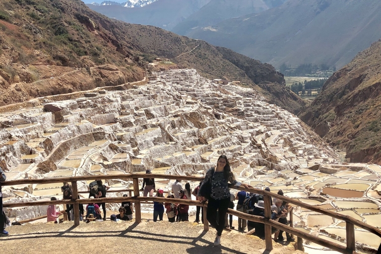 Ab Cusco: Tour nach Moray, Maras-Salzminen & Chinchero-WeberGruppentour nur mit Hotelabholung