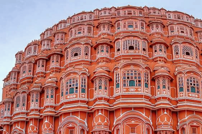 Jaipur: 2 dagars sightseeing stadsrundtur med taxi och guideResa med privat bil, chaufför och guide