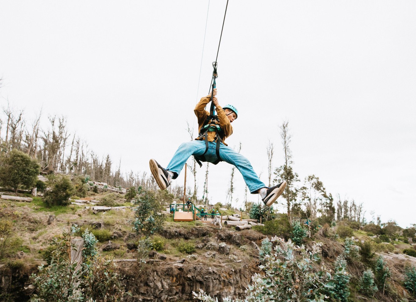 Maui: Haleakala 6-line zipline-eventyr