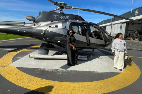 Le Cap : visite en hélicoptère (prise en charge à l&#039;hôtel)