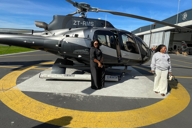 Le Cap : visite en hélicoptère (prise en charge à l&#039;hôtel)