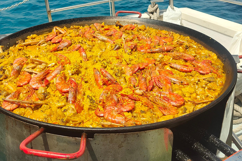 Ibiza: Formentera Cruise with Paella, Open Bar & Swim Stop