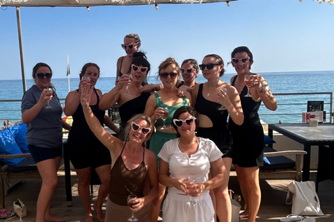 Albufeira: Wine Yoga with Uplifting Music Experience
