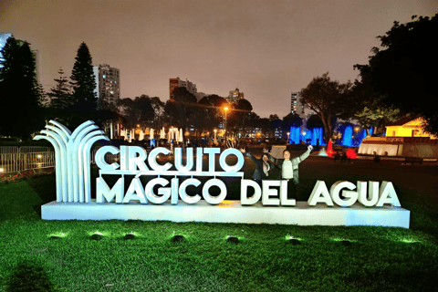 Lima : Spectacle de lumière dans le circuit de l'eau magique