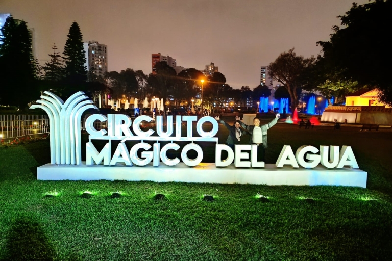 Lima : Spectacle de lumière dans le circuit de l'eau magique