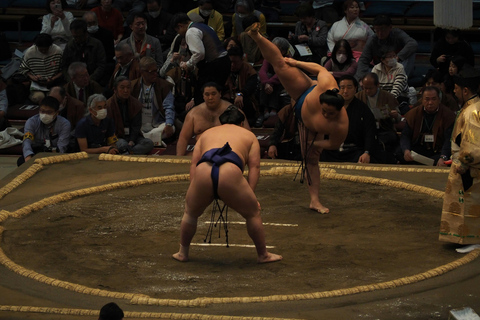 Osaka: Sumo Tournament with Guide & Assigned Reserved Seat From Osaka: Reserved Seat in Zone C