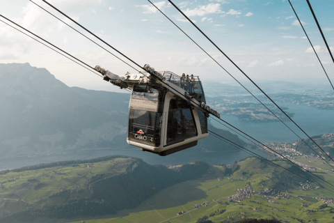 Au départ de Zurich : Visite d'une jounée à la découverte du Mont StanserhornAu départ de Zurich : Journée complète de découverte du Mont Stanserhorn