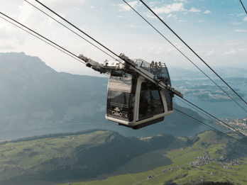 Från Zürich: Dagsutflykt till Mount Stanserhorn