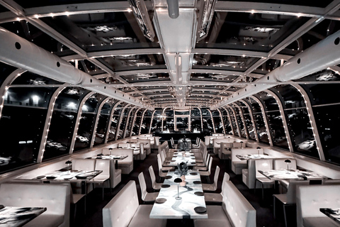 Old Port Montreal: Frosted Evening Dining Under the Stars Montreal: Frosted Evening Dinning In Old Port (WINDOW SEAT)