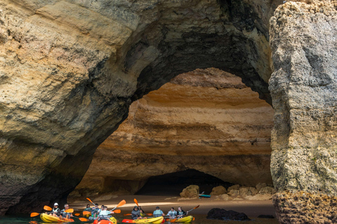 Albufeira Marina: Benagil Cave to Marinha Beach Kayak Tour