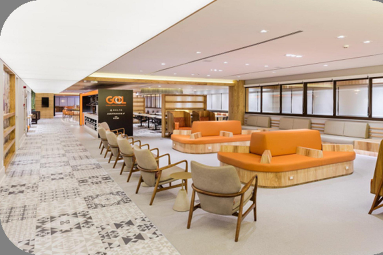 GRU Sao Paulo Guarulhos International Airport: Lounge Access T1 Domestic Departure: W Lounge