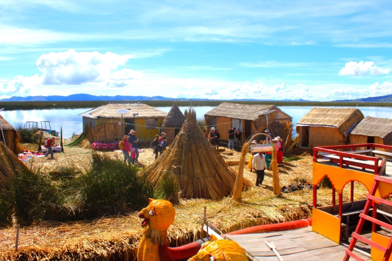 From Puno - Uros floating islands