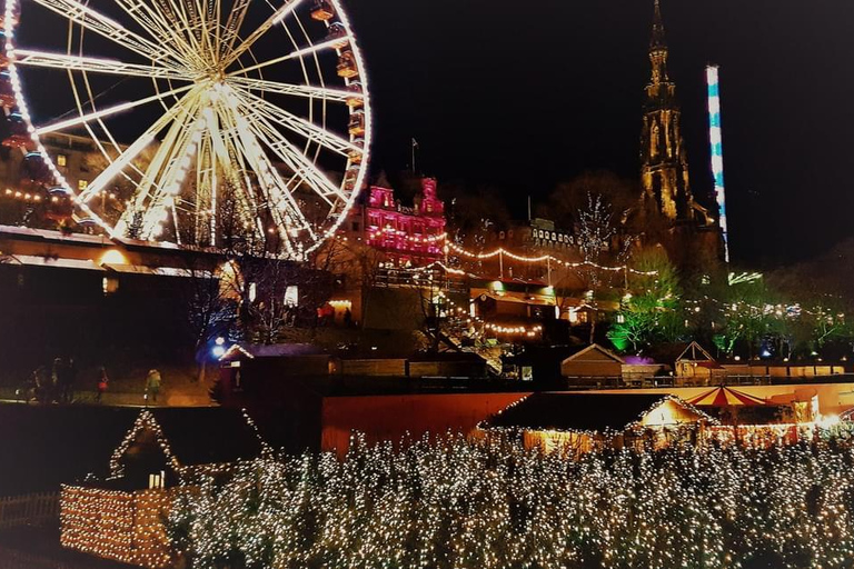 Édimbourg : visite des illuminations de Noël en bus rétro