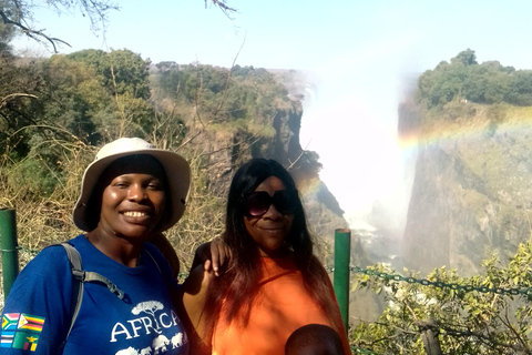 Victoria Falls Tour:Guided Walk with Female Guide