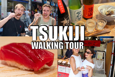 Tokyo: Tsukiji Market Food and Sake Tasting Tour