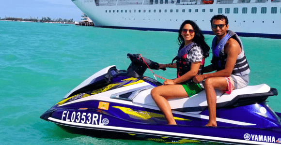 Key West: Jet Ski Island Tour with Sandbar Stop