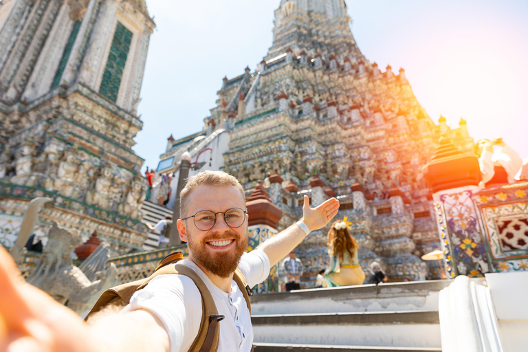 Bangkok: Grand Palace, Wat Pho, Wat Arun Guided Tuk Tuk Tour