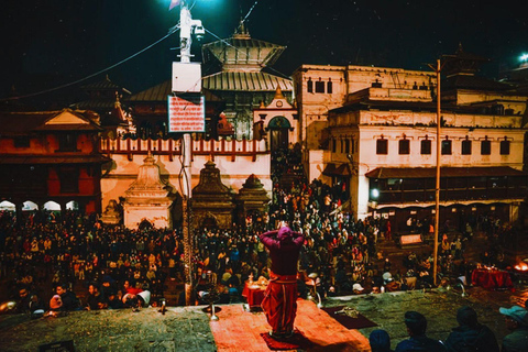 Kathmandu: Pashupatinath Aarati & Cremation Evening Tour