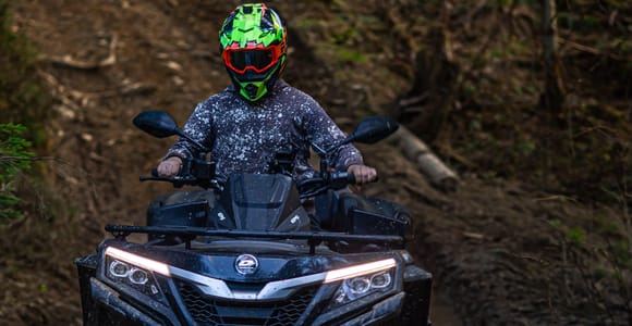 From Kraków: Extreme Quad Bike Tour 4x4 ATV Forest & Hills