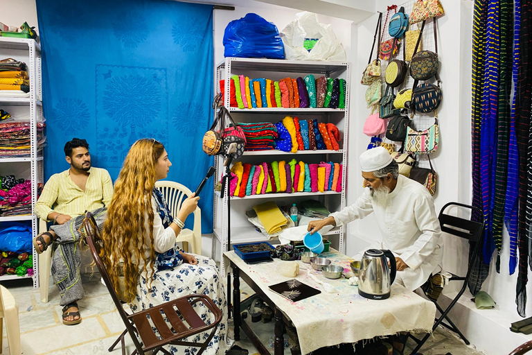 Luxury Tie-Dye & Block Print Workshop in Udaipur